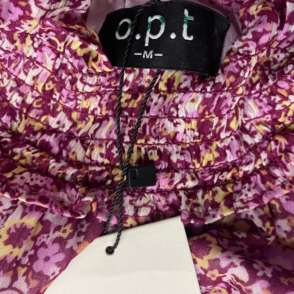 NWT O.P.T. One Pretty Time Floral Midi Dress - Picture 9 of 13